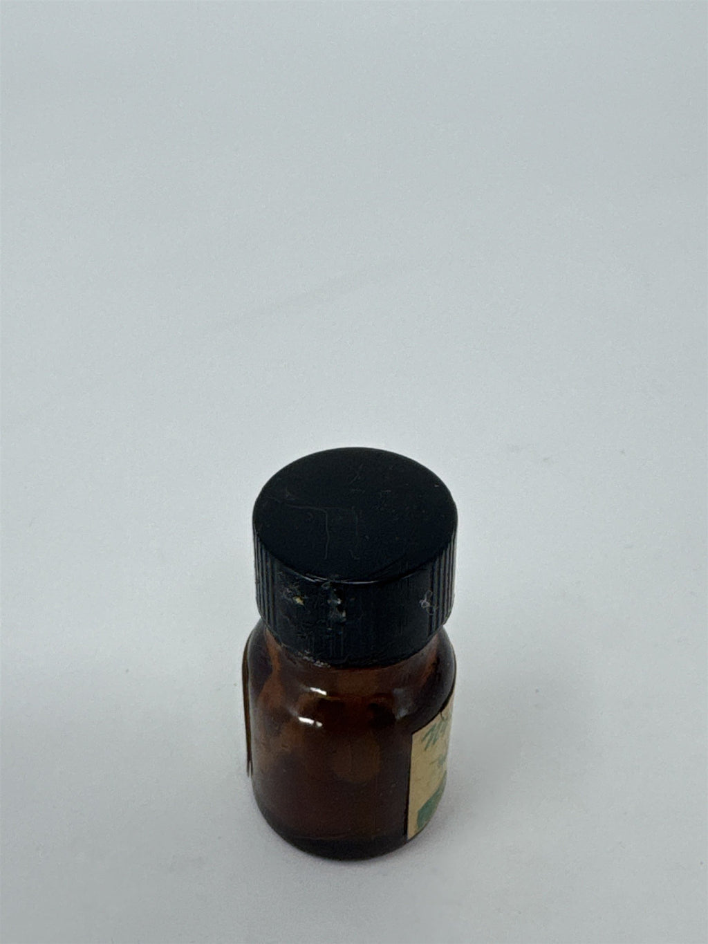 Vintage Astro Watch Clock Oil Amber Glass Bottle Empty Horology Tool MCM