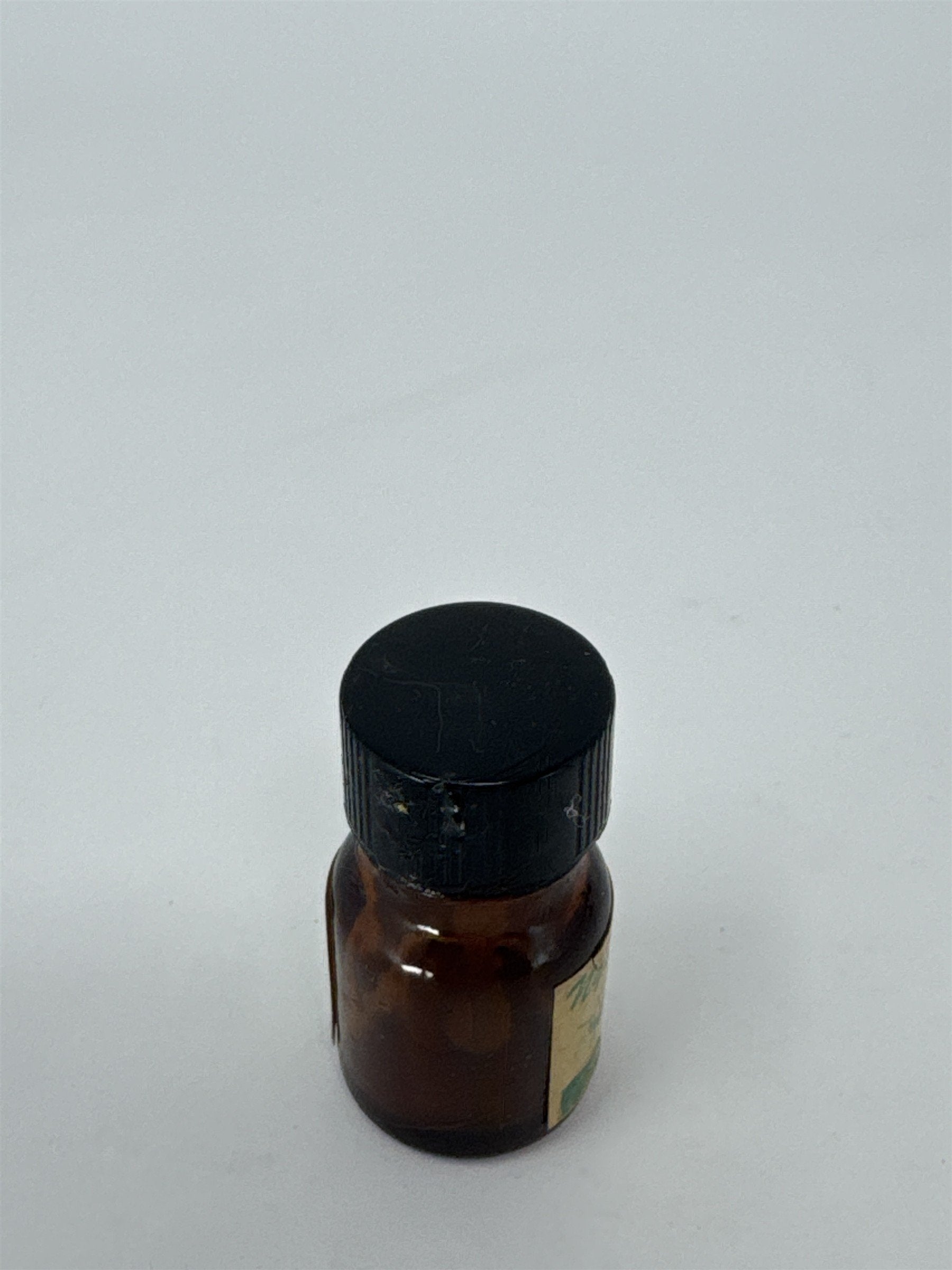 Vintage Astro Watch Clock Oil Amber Glass Bottle Empty Horology Tool MCM