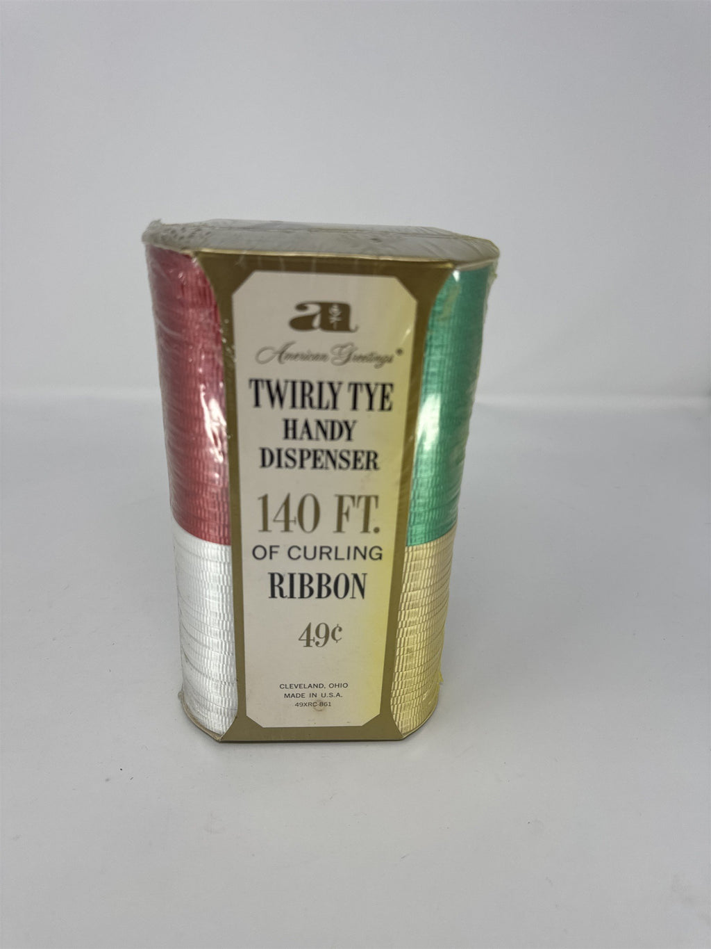 Vintage American Greetings Twirly Tye Handy Dispenser Curling Ribbon MCM