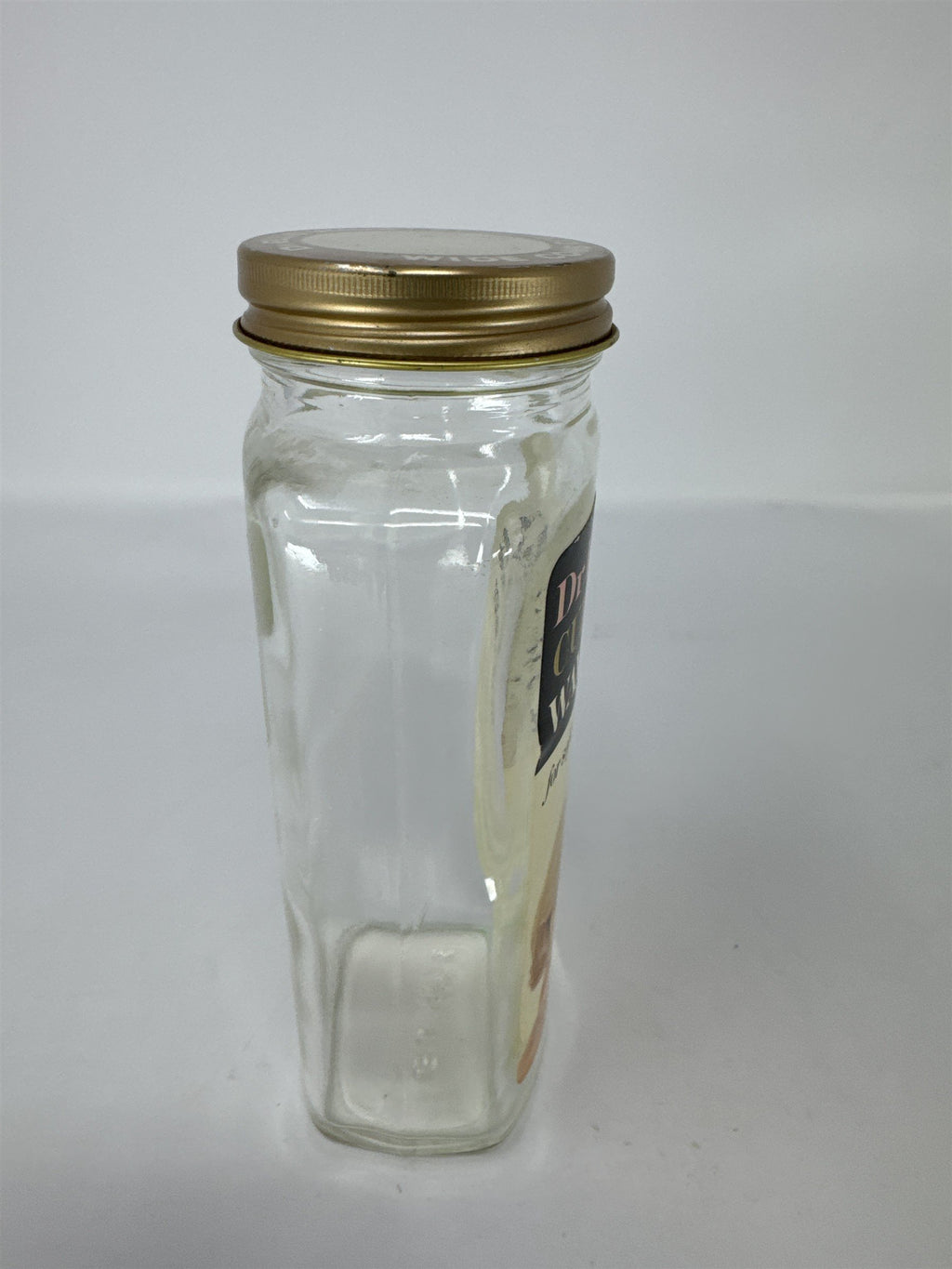 Vintage Dr Ellis Curlast Wave Set Glass Bottle Hair Care Apothecary Lanolin Labe