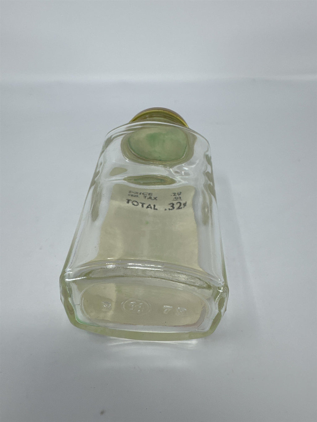 Vintage Dr Ellis Curlast Wave Set Glass Bottle Hair Care Apothecary Lanolin Labe