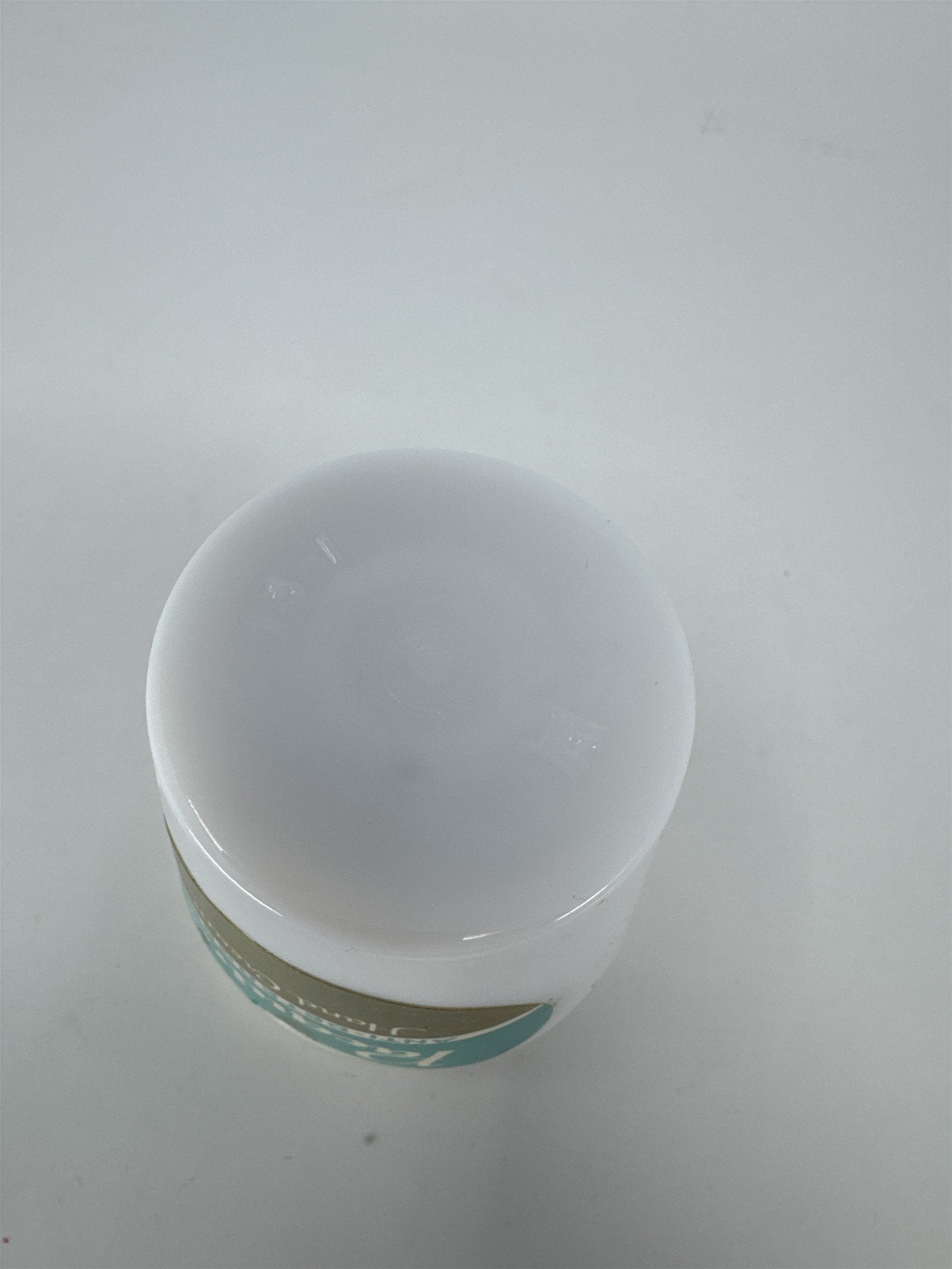 Vintage Pacquins Anti-Detergent Hand Cream White Opal Glass Jar with Metal Lid