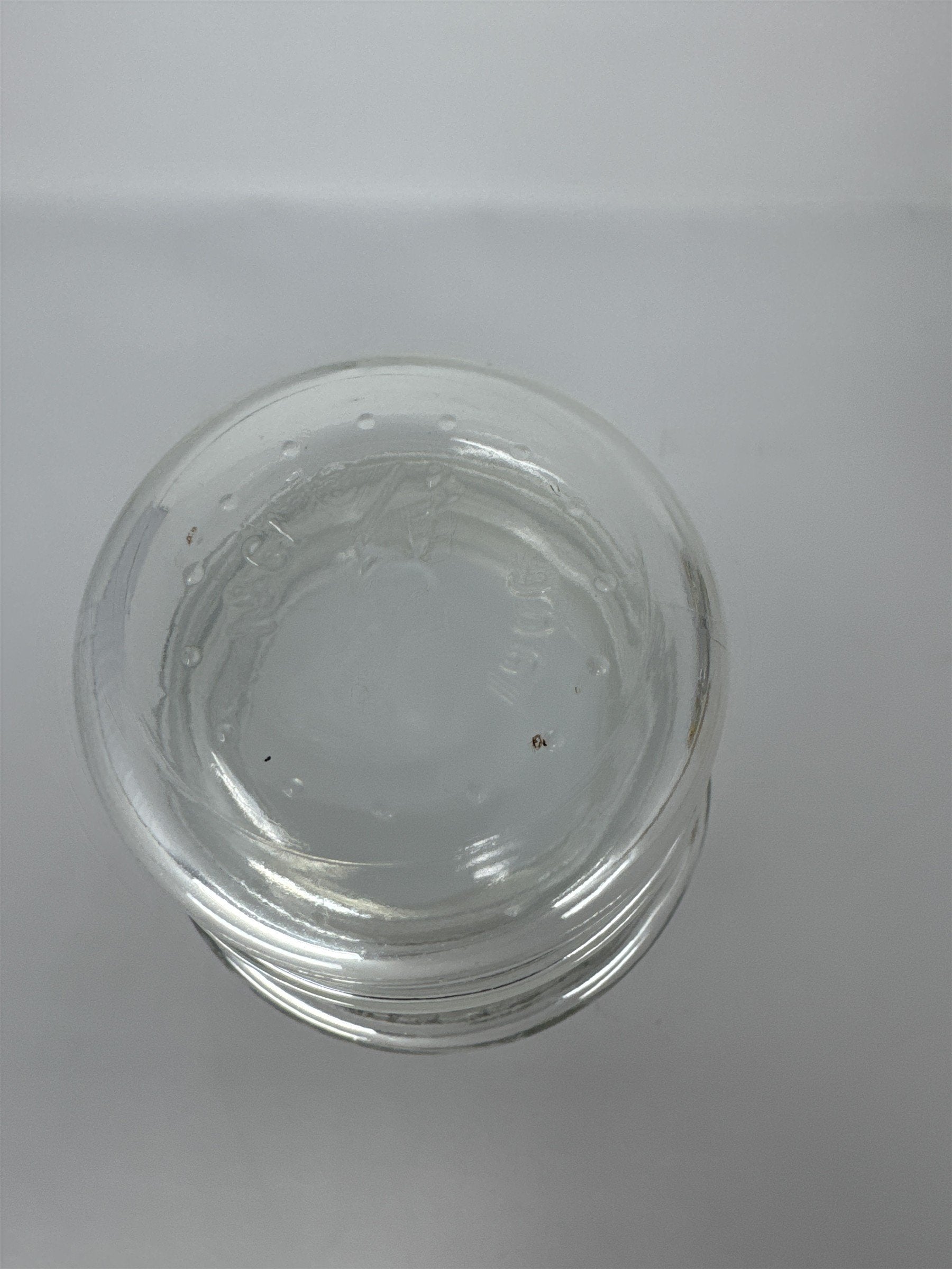Vintage Planters Peanuts 75th Anniversary Glass Jar Mr. Peanut 1906-1981 w Lid