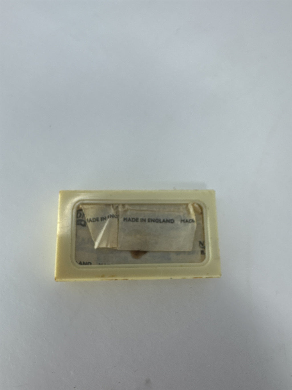 Vintage Wilkinson Sword Razor Blades Plastic Dispenser Case Made in Germany