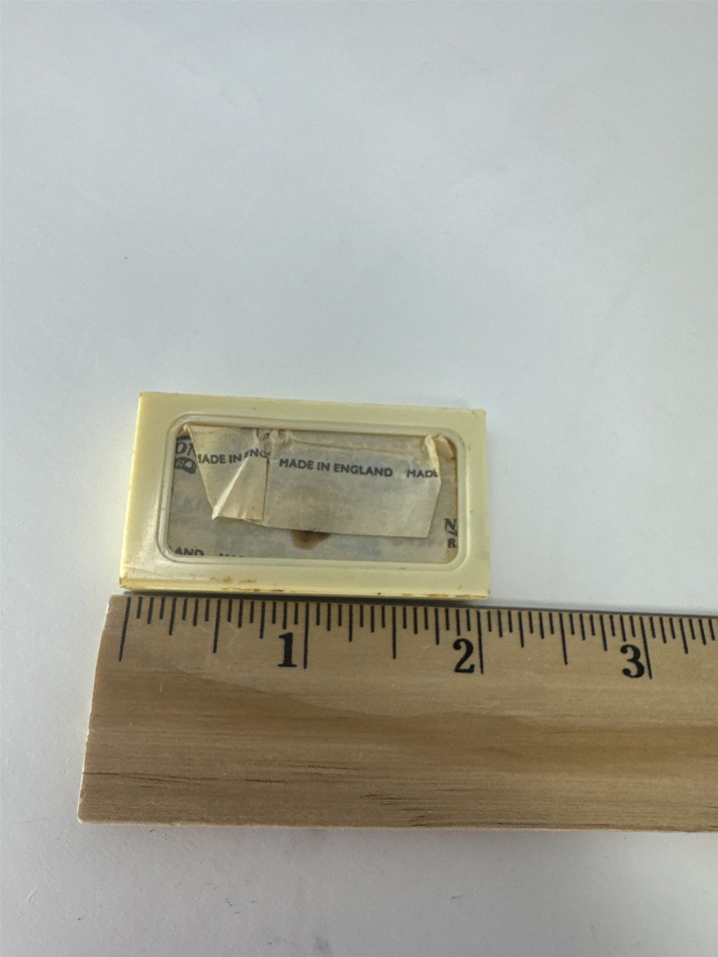 Vintage Wilkinson Sword Razor Blades Plastic Dispenser Case Made in Germany