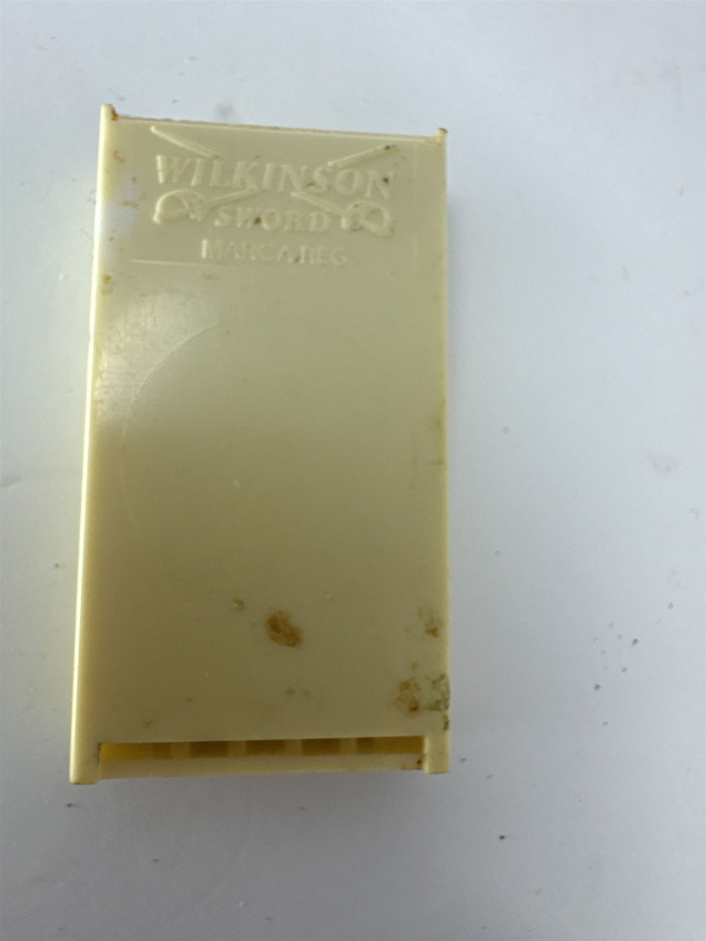 Vintage Wilkinson Sword Razor Blades Plastic Dispenser Case Made in Germany