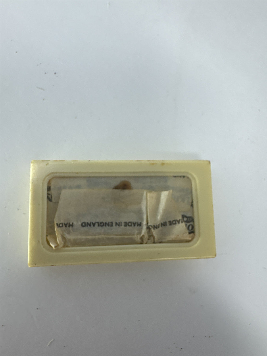 Vintage Wilkinson Sword Razor Blades Plastic Dispenser Case Made in Germany