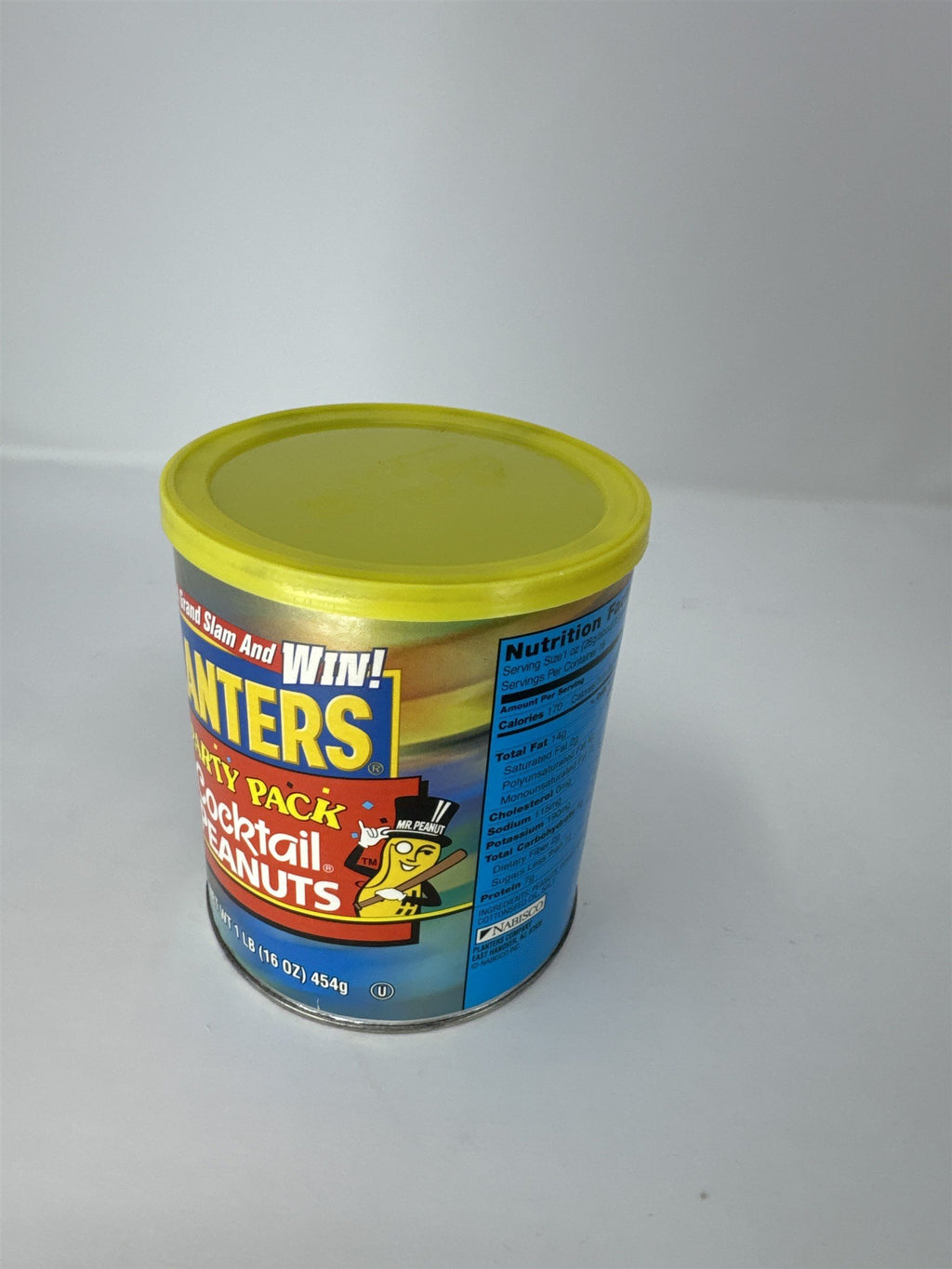Vintage Planters Peanuts Tin Ken Griffey Jr Seattle Mariners MLB 1lb Party Pack