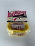 Vintage Daco Scouring Pad Holder NOS New Old Stock 1960s Yellow Plastic Brillo