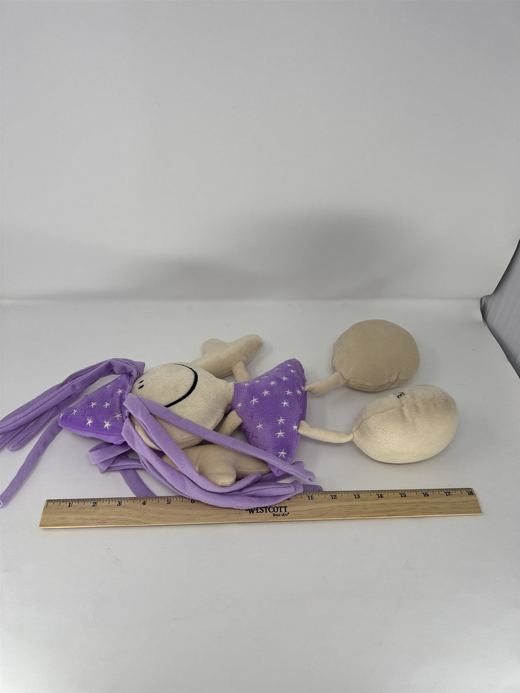 Fulanitos Fulanita Abracadabra Plush Purple Wizard Witch Doll Star Dress 2010