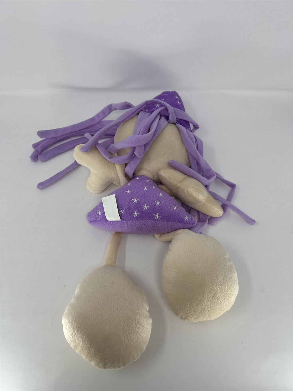 Fulanitos Fulanita Abracadabra Plush Purple Wizard Witch Doll Star Dress 2010