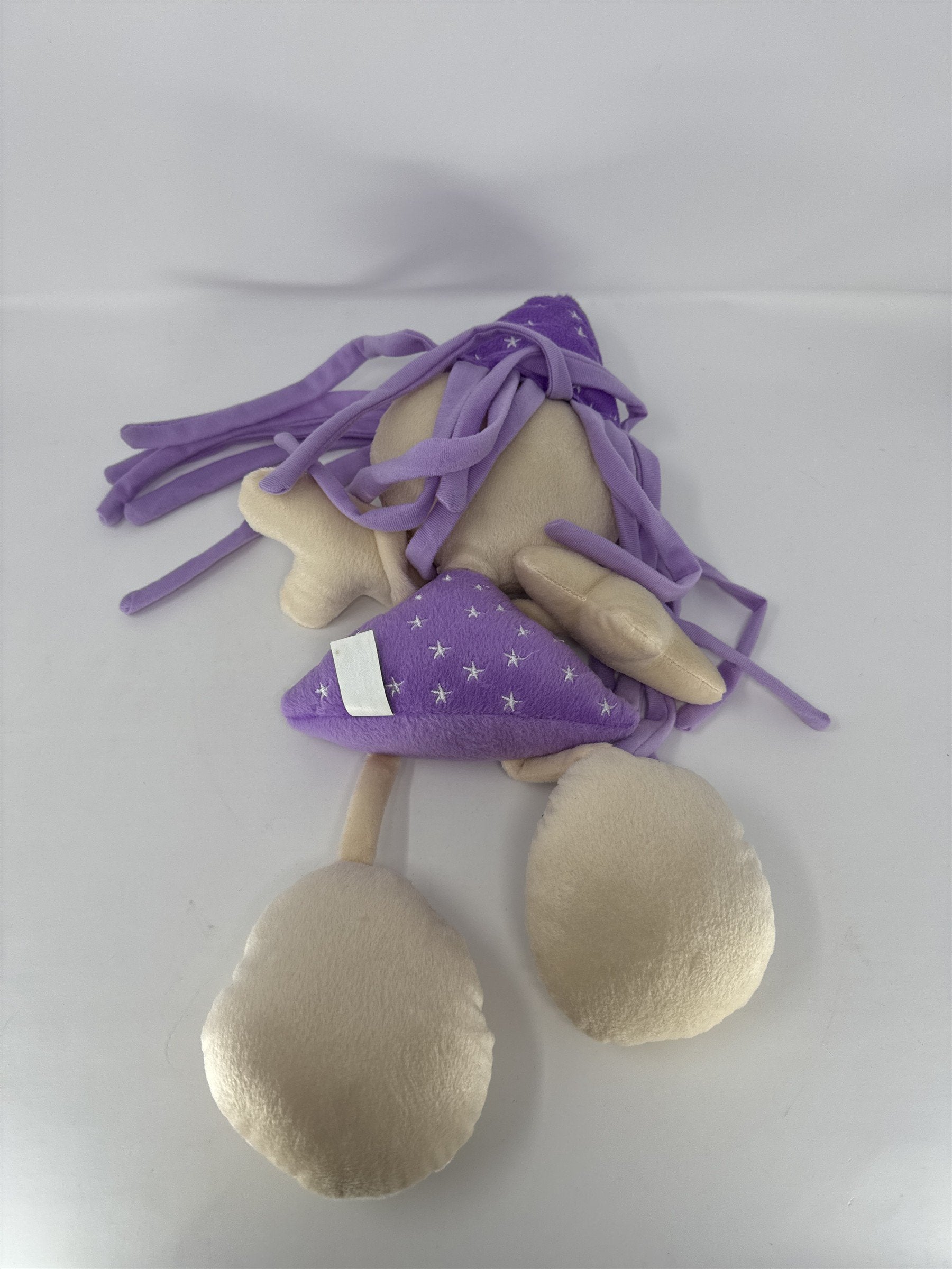 Fulanitos Fulanita Abracadabra Plush Purple Wizard Witch Doll Star Dress 2010