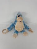 Blue Monkey Talking Plush Pull Ring Interactive Stuffed Animal Toy