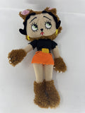 Betty Boop Plush 14" Sugar Loaf 2011 Werewolf Wolf Halloween Costume Doll Fur