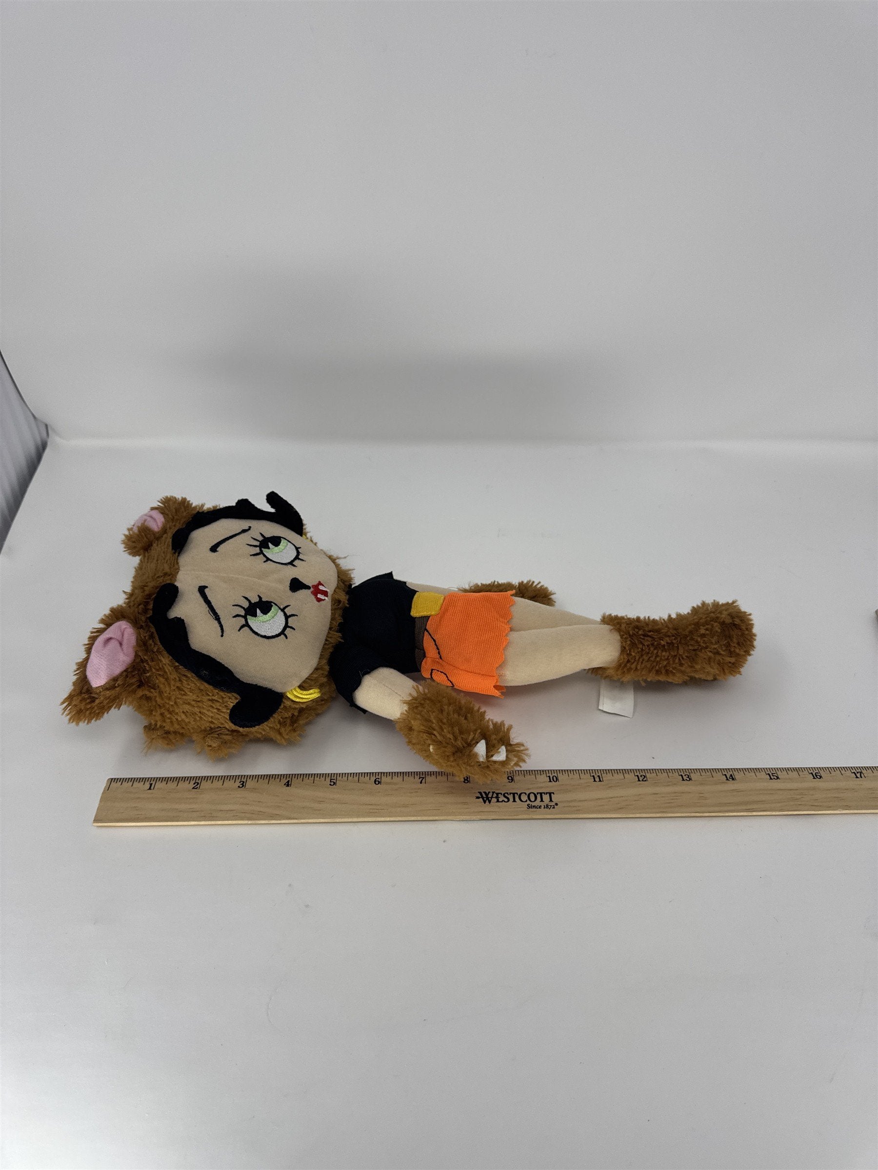 Betty Boop Plush 14" Sugar Loaf 2011 Werewolf Wolf Halloween Costume Doll Fur