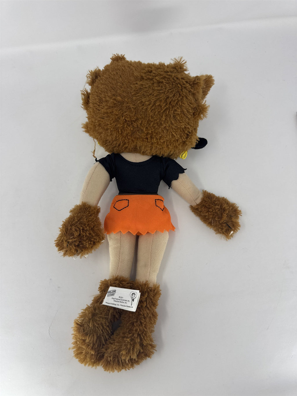 Betty Boop Plush 14" Sugar Loaf 2011 Werewolf Wolf Halloween Costume Doll Fur
