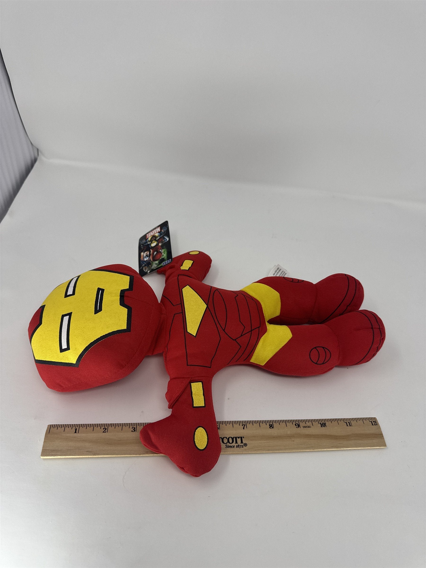 Iron Man Marvel Heroes Plush Sega 2008 Marvel Buddies Stuffed Avenger