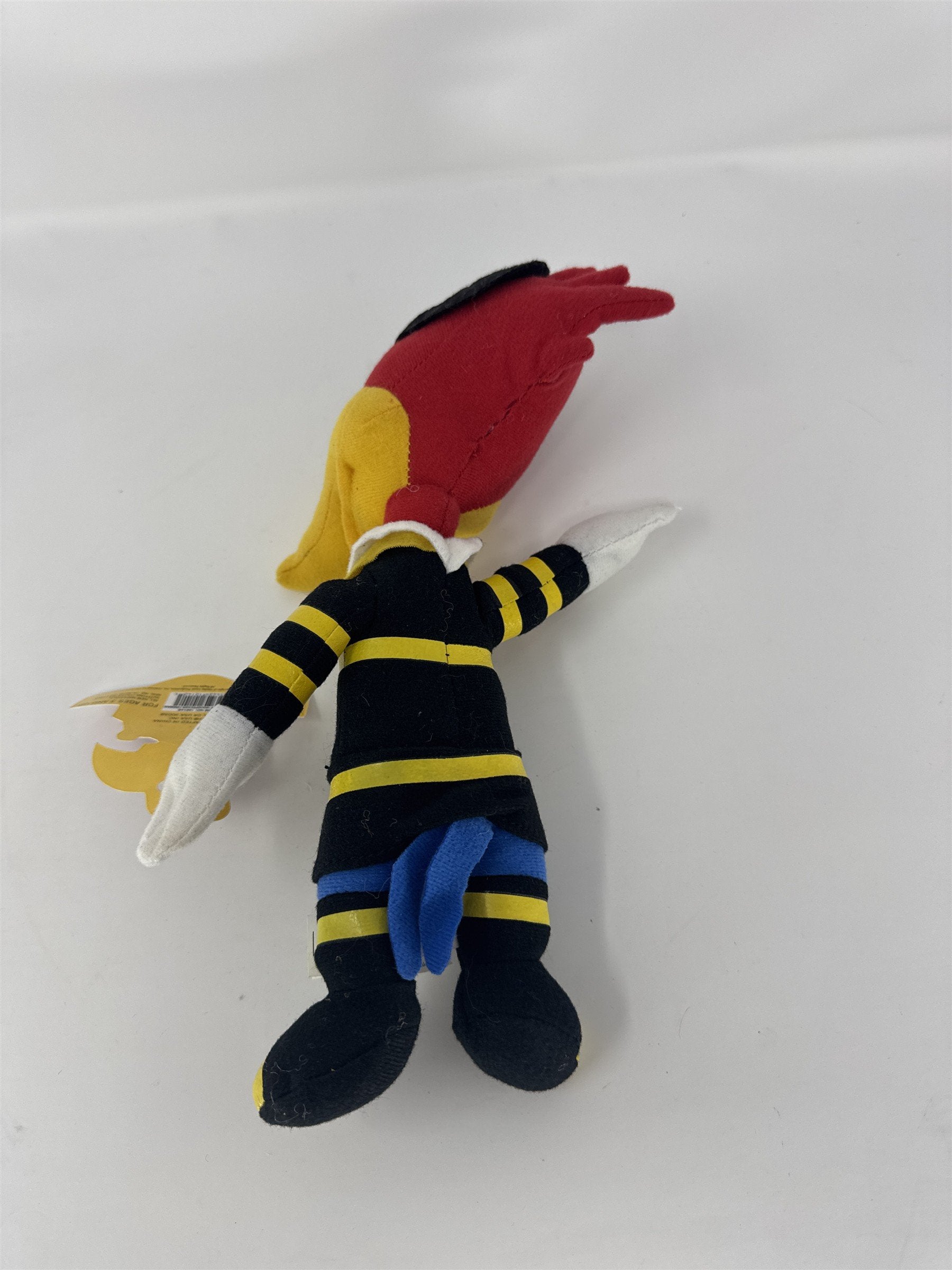 Woody Woodpecker Plush 11" Toy Network 2002 Firefighter Fireman Outfit Hose