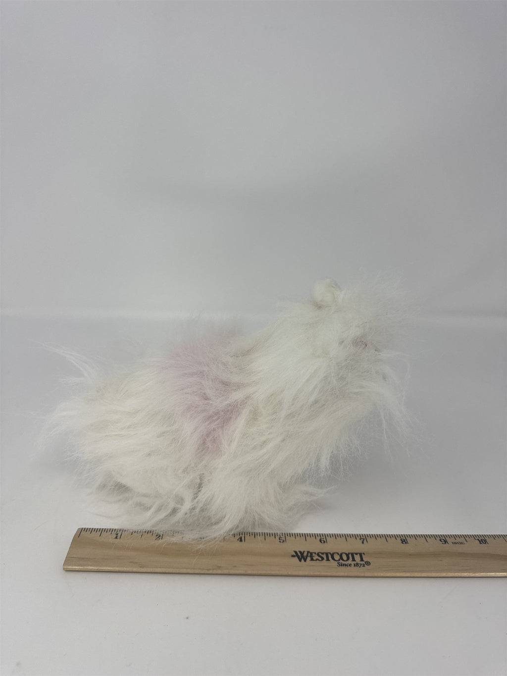 Ganz Webkinz Signature White Westie Dog Plush Pink Spot Shaggy West Highland