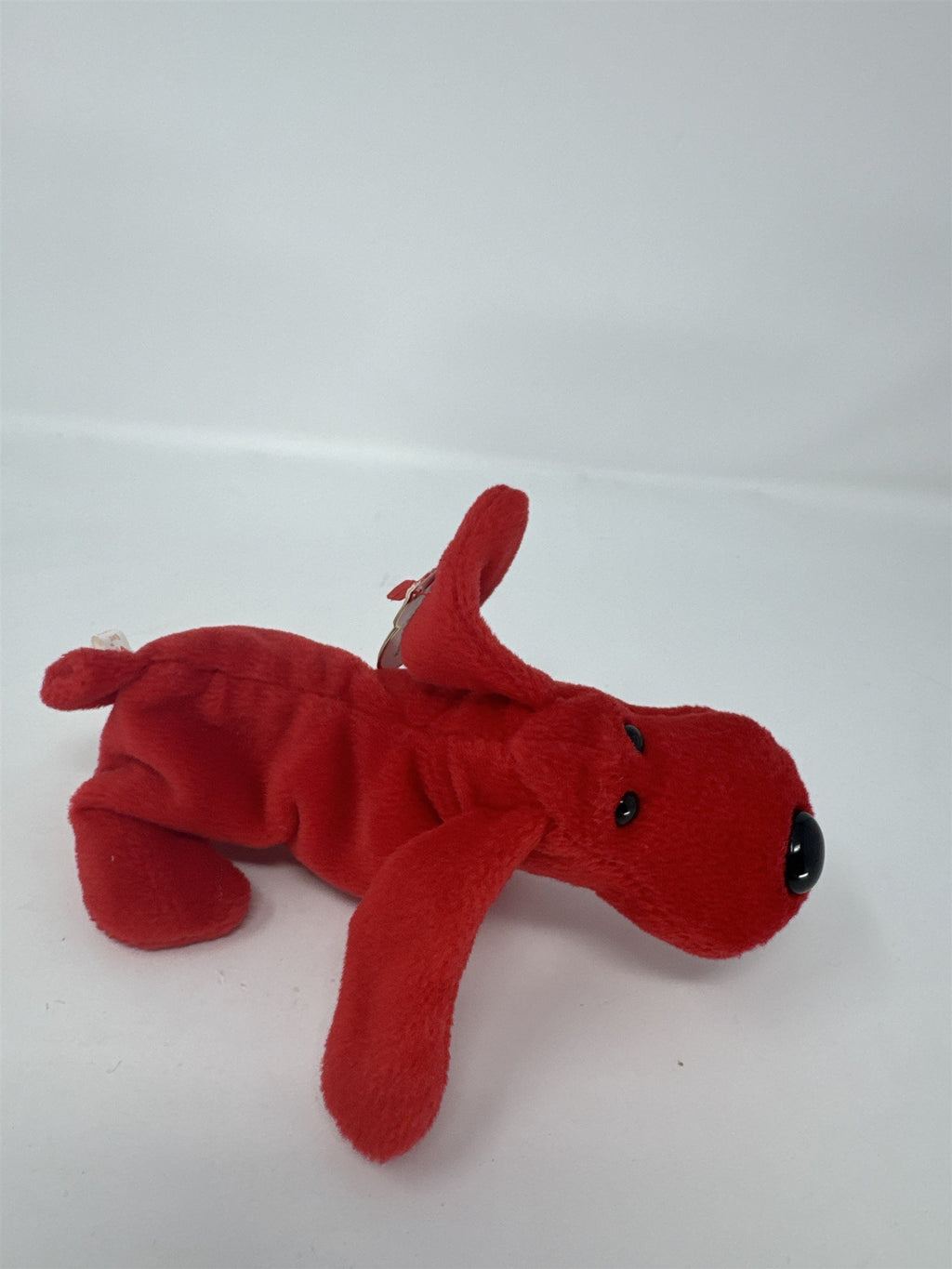 Ty Beanie Baby Rover Red Dog Plush 1996 Retired Vintage Soft Toy Heart Tag