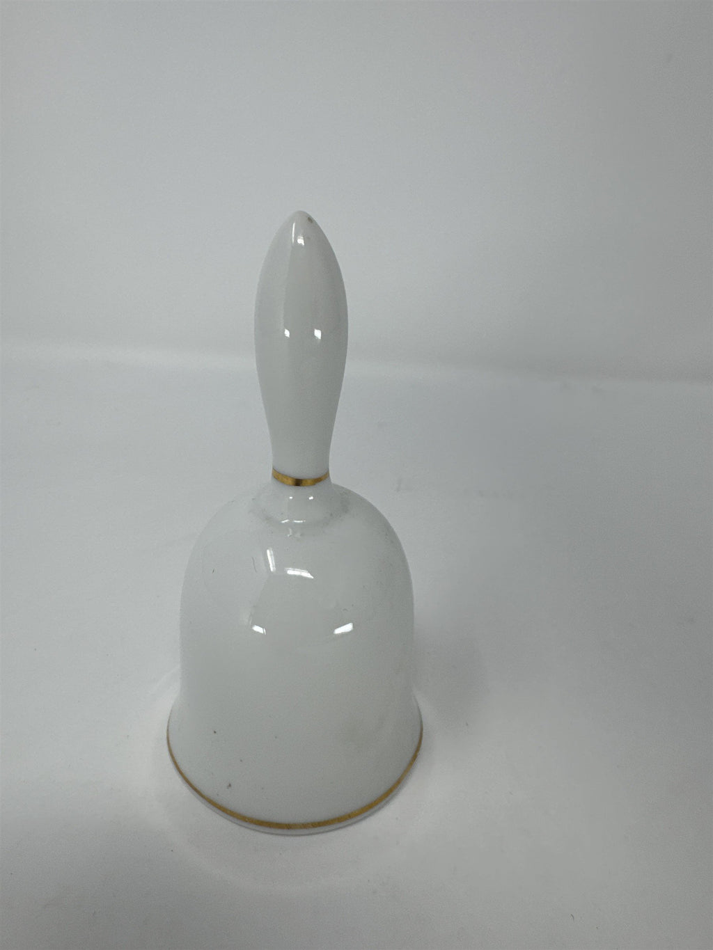 Vintage 1980 Christmas Keepsake Porcelain Bell WWA Inc. 5" Child Drummer Dog