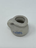 Vintage Miniature Porcelain Chamber Pot Japan Dollhouse Accessory Ladies