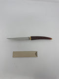 Lifetime Cutlery Steak Knife 8.5" Serrated Stainless Faux Stag Horn Handle