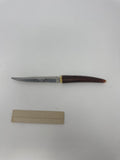 Lifetime Cutlery Steak Knife 8.5" Serrated Stainless Faux Stag Horn End Handle