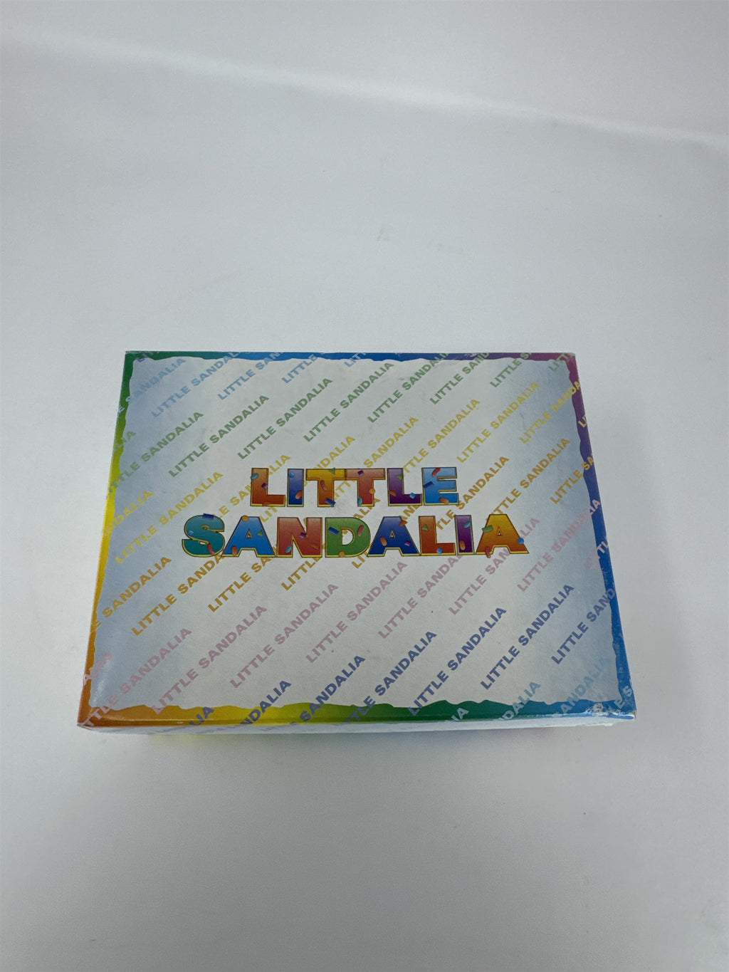 Vtg Little Sandalia White Leather Toddler Shoes Tattered Distressed Photo Prop 6