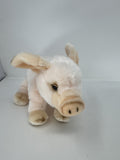 Ganz Webkinz Pink Pig Plush 8" Stuffed Animal Toy W Paw Logo No Code