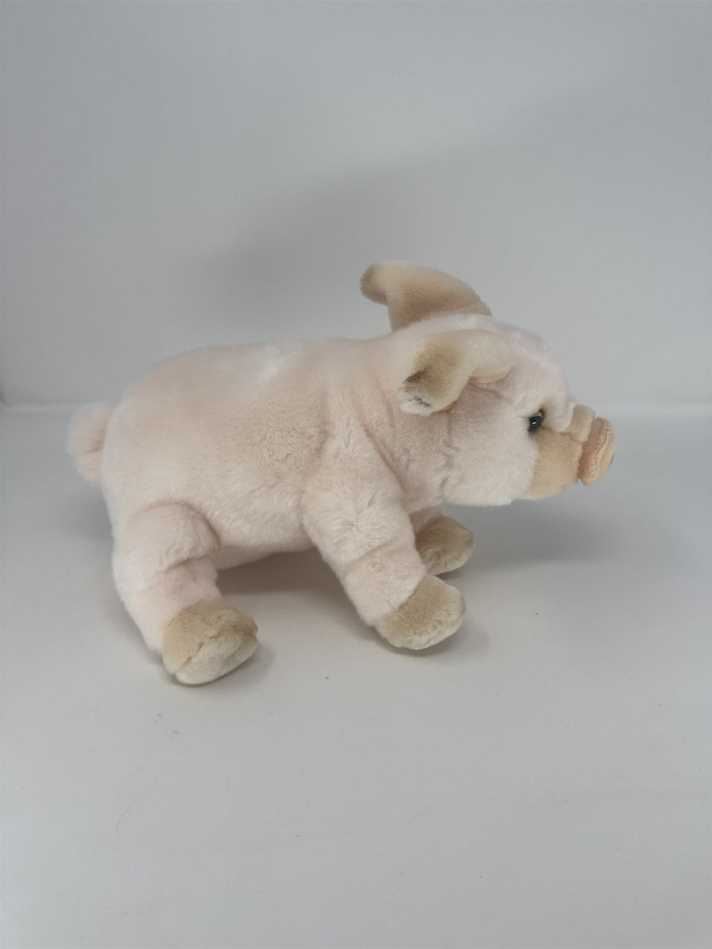 Ganz Webkinz Pink Pig Plush 8" Stuffed Animal Toy W Paw Logo No Code