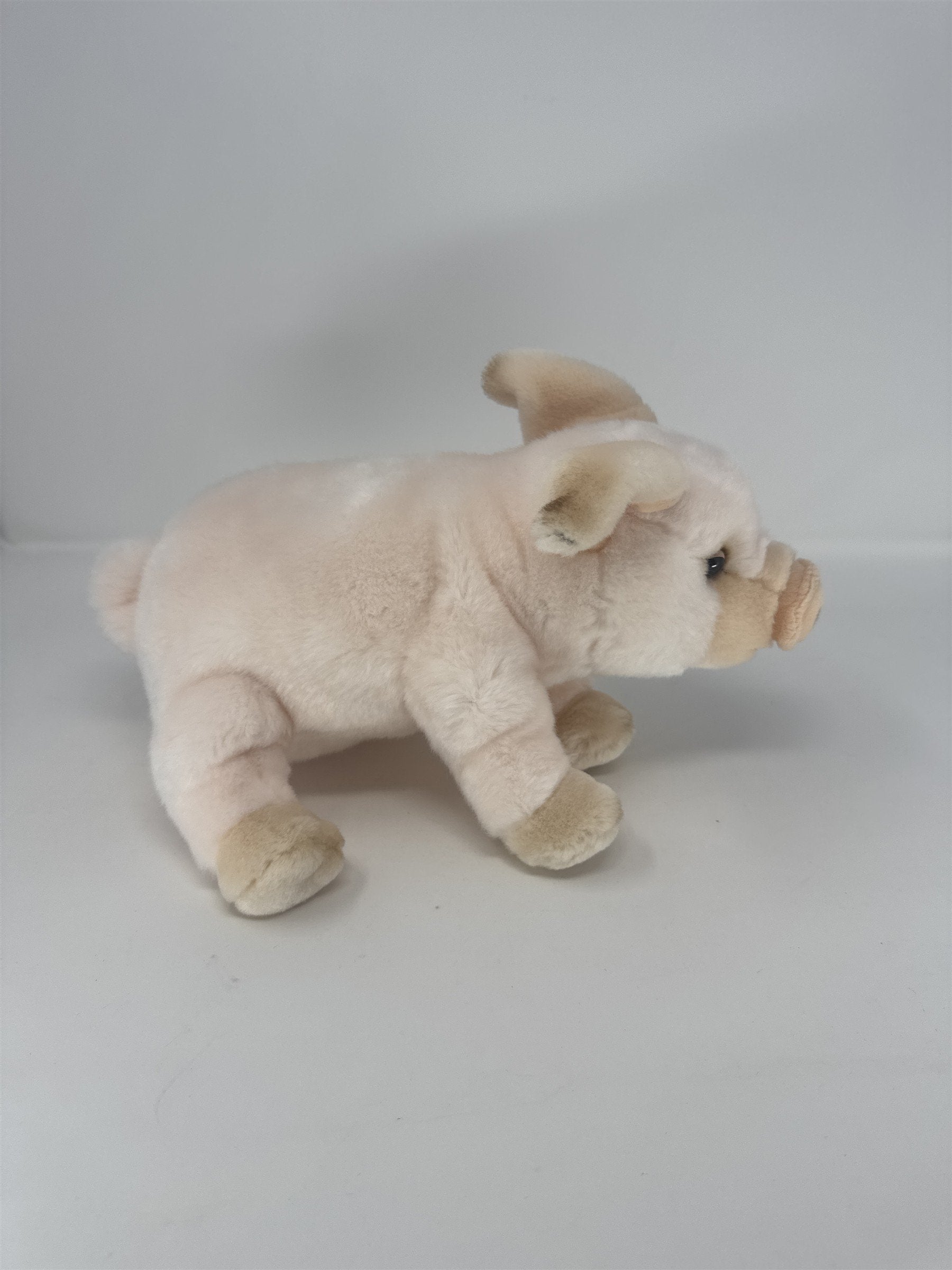 Ganz Webkinz Pink Pig Plush 8" Stuffed Animal Toy W Paw Logo No Code