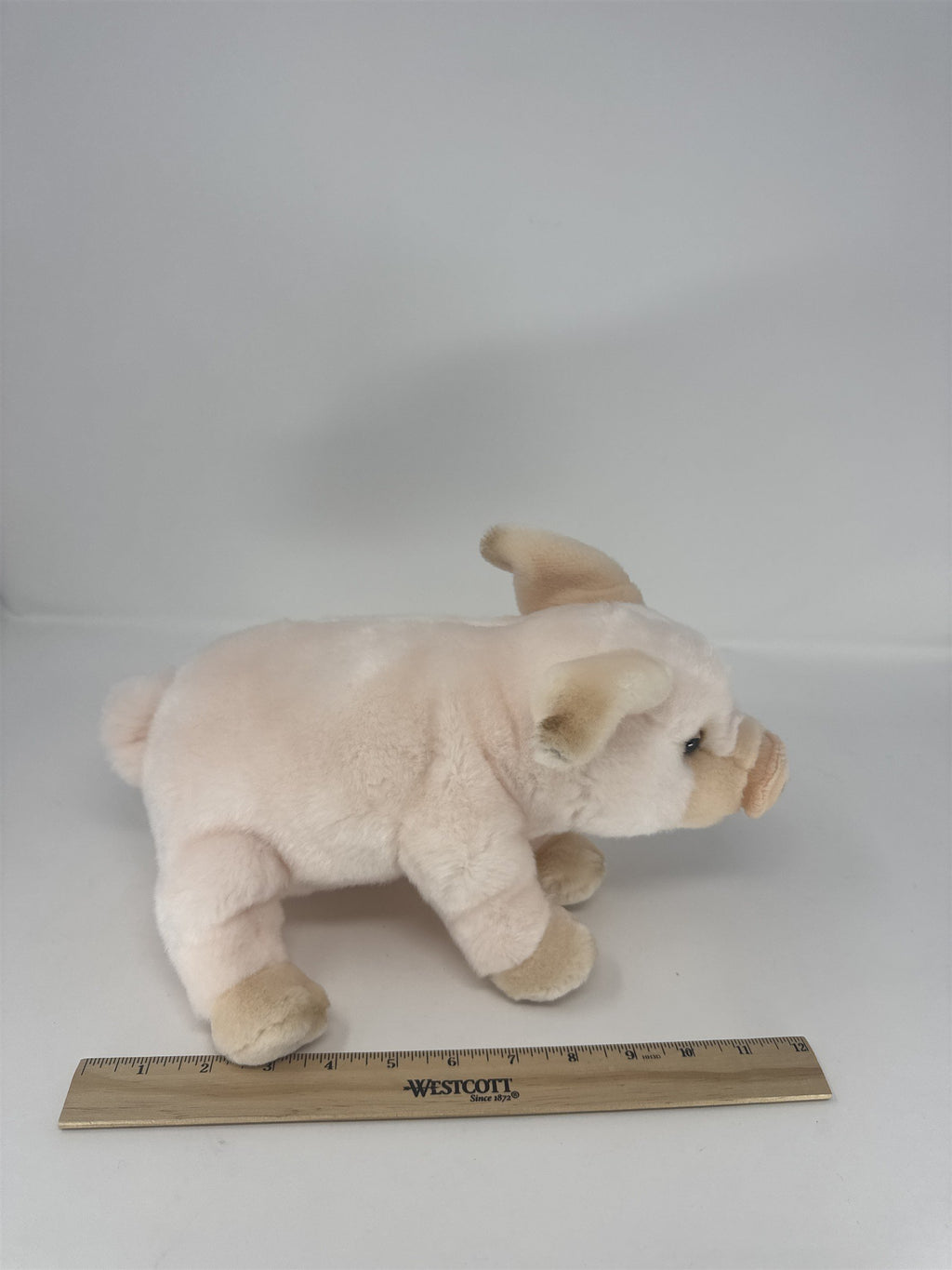 Ganz Webkinz Pink Pig Plush 8" Stuffed Animal Toy W Paw Logo No Code