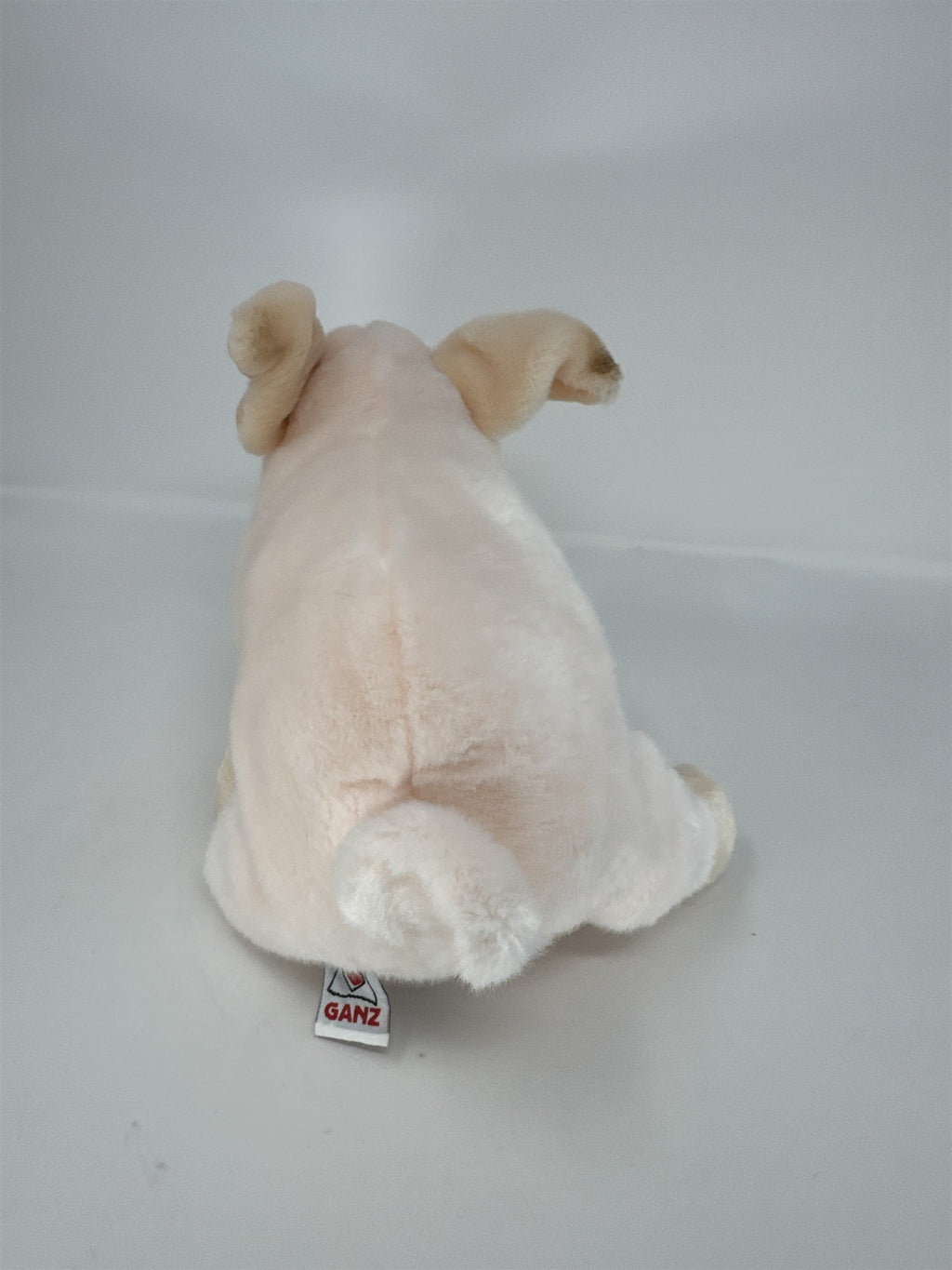 Ganz Webkinz Pink Pig Plush 8" Stuffed Animal Toy W Paw Logo No Code