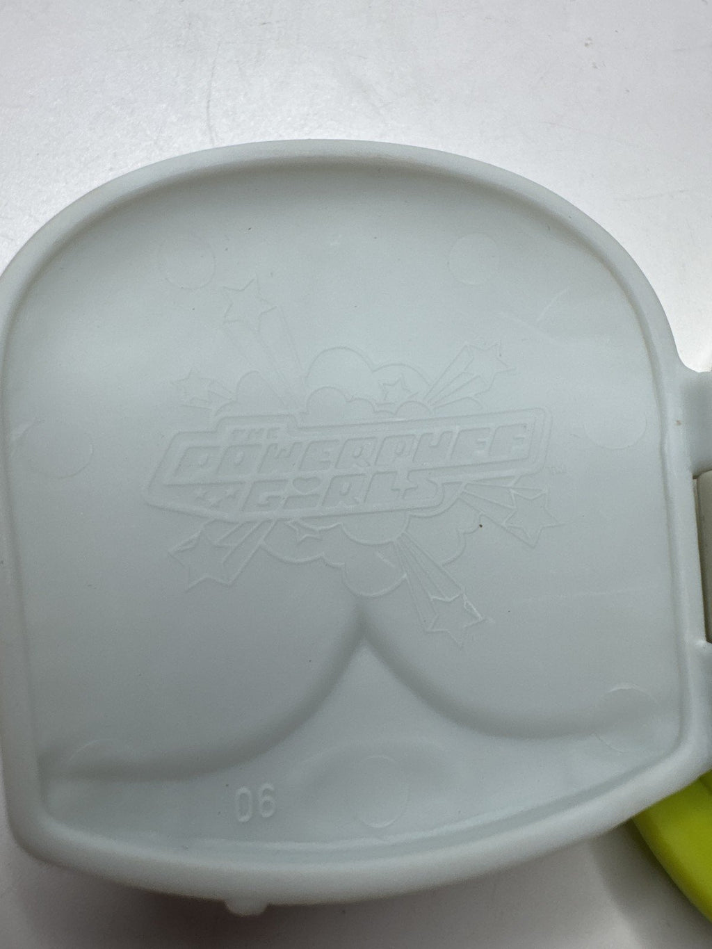 Vintage Powerpuff Girls Mojo Jojo Compact Toy 2002 Burger King Cartoon Network G