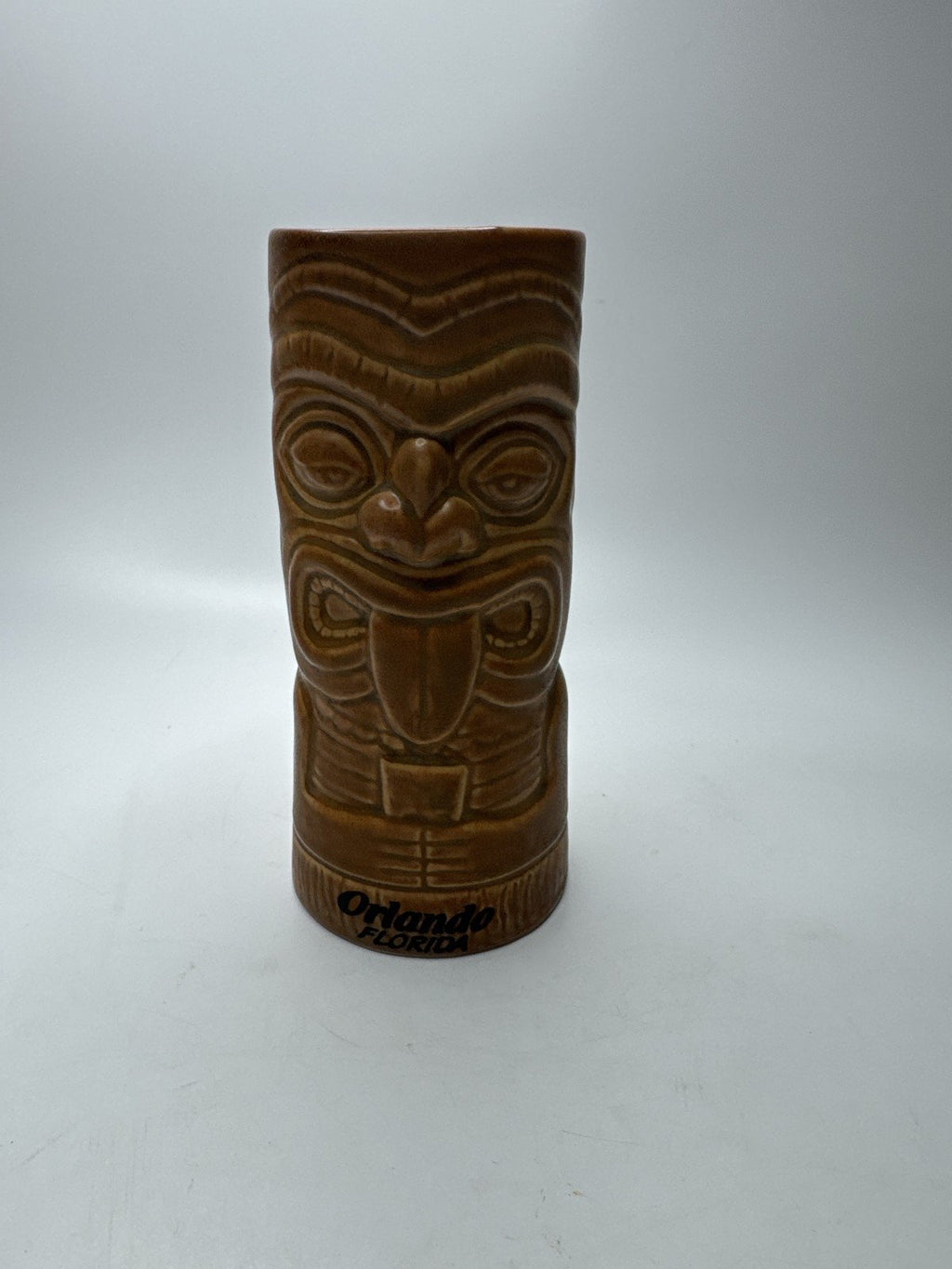 Chiki Tiki Mug Orlando Florida Ceramic Tiki Bar Cup Polynesian Decor Collecti