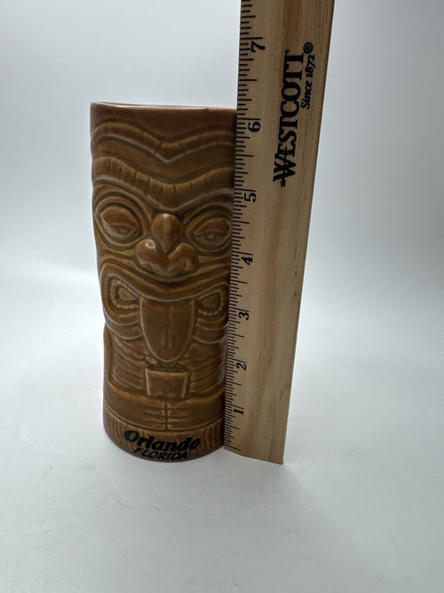 Chiki Tiki Mug Orlando Florida Ceramic Tiki Bar Cup Polynesian Decor Collecti